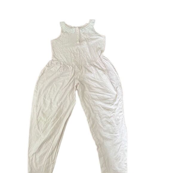 Vintage amazing jumper pajamas no tag pink drop waist small or medium - Picture 1 of 3